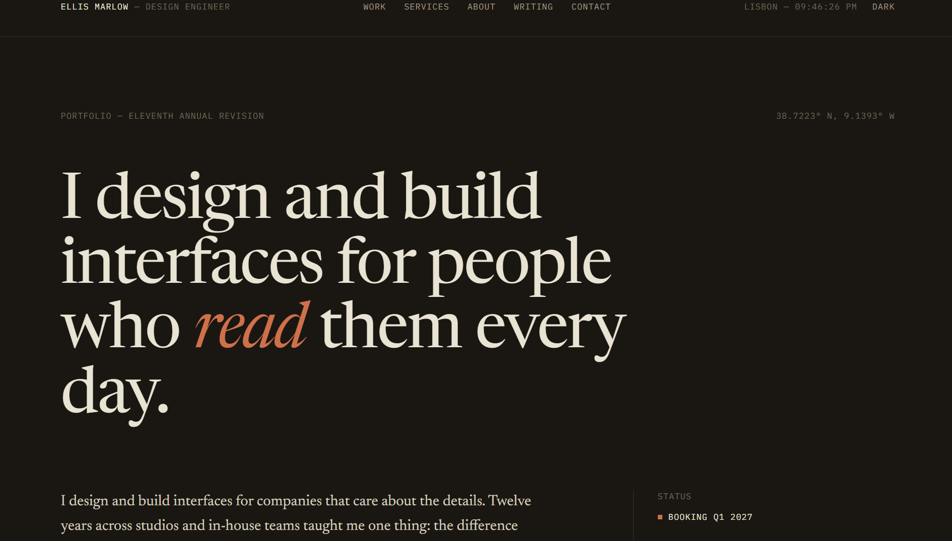 Portfolio Design